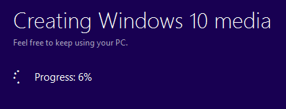 الخطوة 2 إنشاء وسائط windows 10