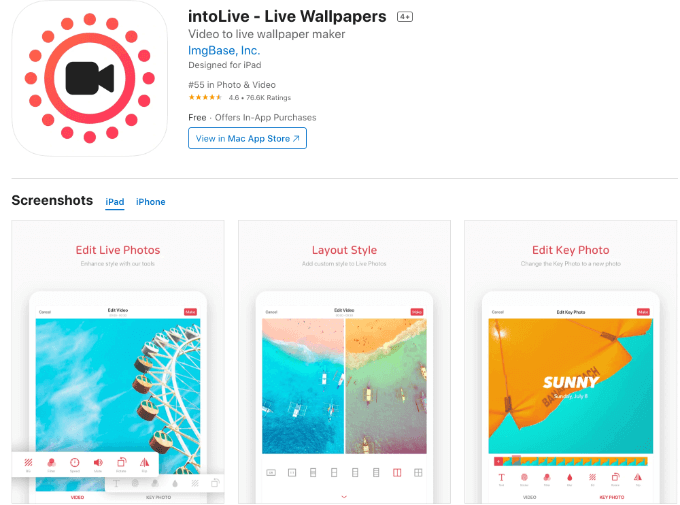 تطبيق IntoLive