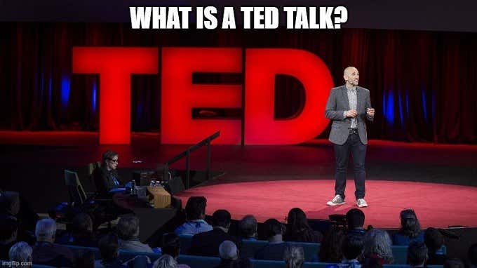 ما هي محادثة TED؟ الصورة 1