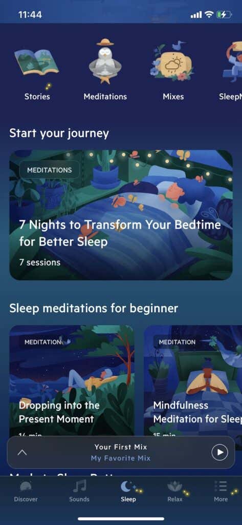 أفضل 10 تطبيقات للتأمل أثناء النوم image 10