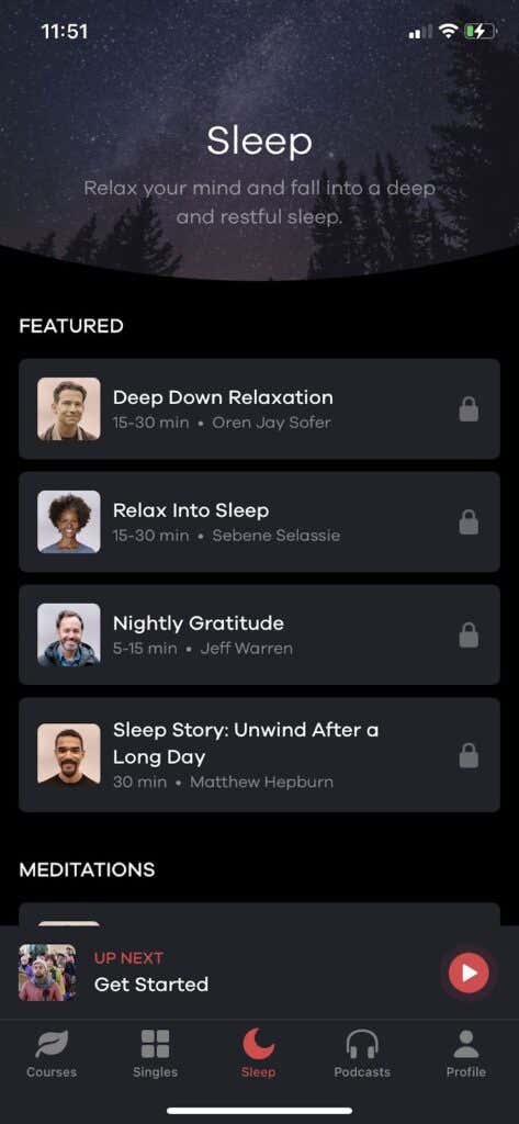 أفضل 10 تطبيقات للتأمل أثناء النوم image 11