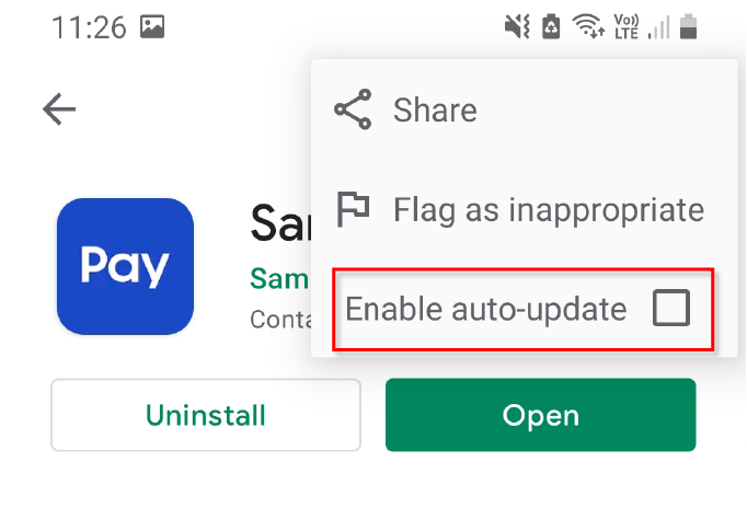 كيفية تعطيل Samsung Pay على Android الصورة 21