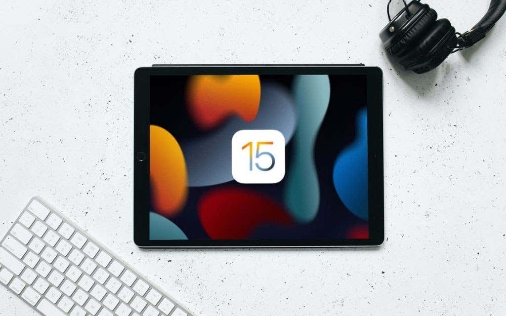 iPadOS 15 على جهاز iPad