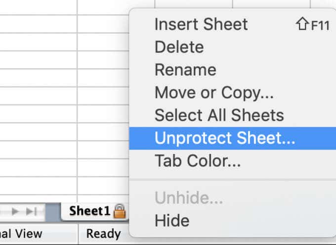 كيفية إزالة كلمة المرور من جداول بيانات Excel المحمية الصورة 4