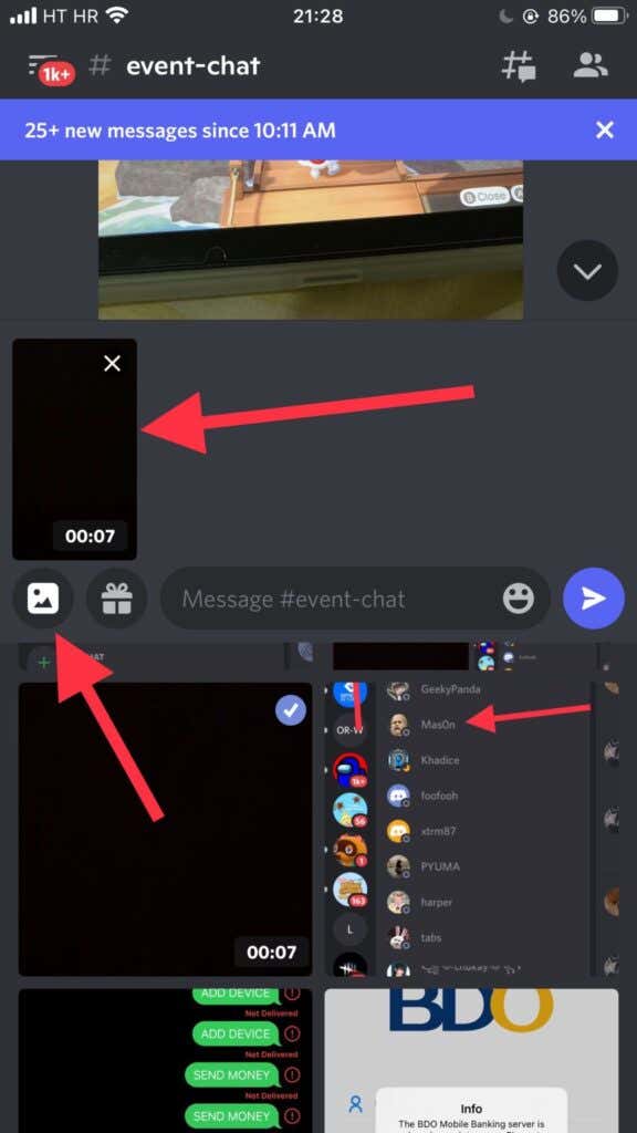 كيفية إرسال مقاطع فيديو على Discord (iPhone، Android، PC، Mac) صورة 23