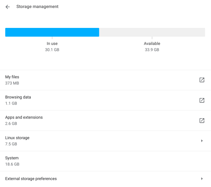 كيفية تحرير مساحة على جهاز Chromebook الخاص بك الصورة 4