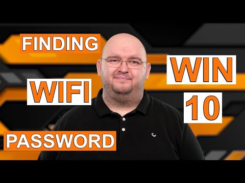 كيفية العثور على كلمة مرور WiFi: في Windows 10 (باستخدام CMD)