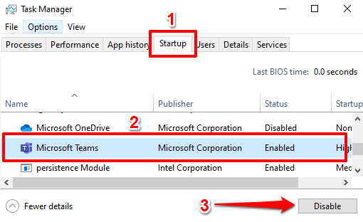 كيفية منع Microsoft Teams من الفتح تلقائيًا الصورة 5