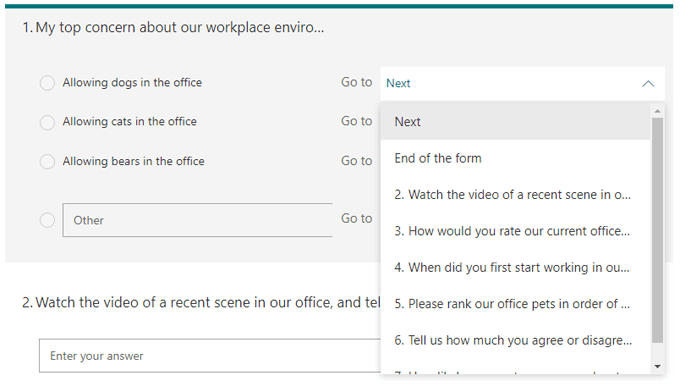 كيفية استخدام Microsoft Forms الصورة 15