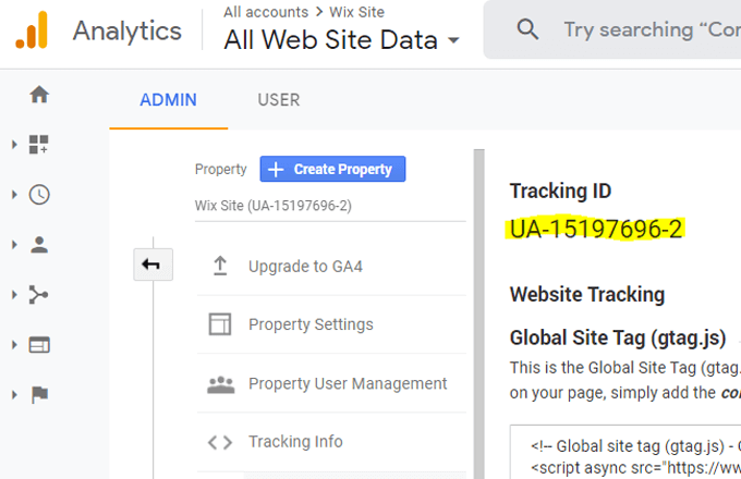 كيفية إضافة Google Analytics إلى Wix image 10