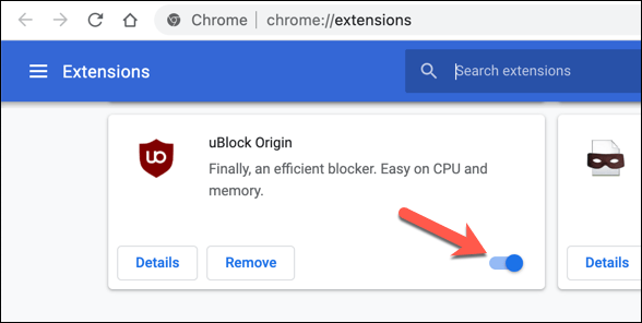 تعطيل ملحقات حظر الإعلانات الصورة 2 - 4-Chrome-Disable-Extension