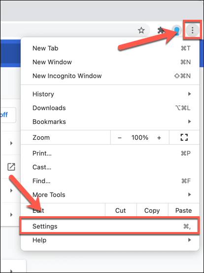 مسح بيانات المتصفح الخاص بك - 5-خيارات إعدادات Chrome