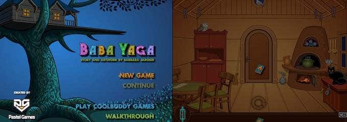 أفضل ألعاب الهروب من الغرفة لمحبي الخيال الصورة 2 - baba-yaga-game