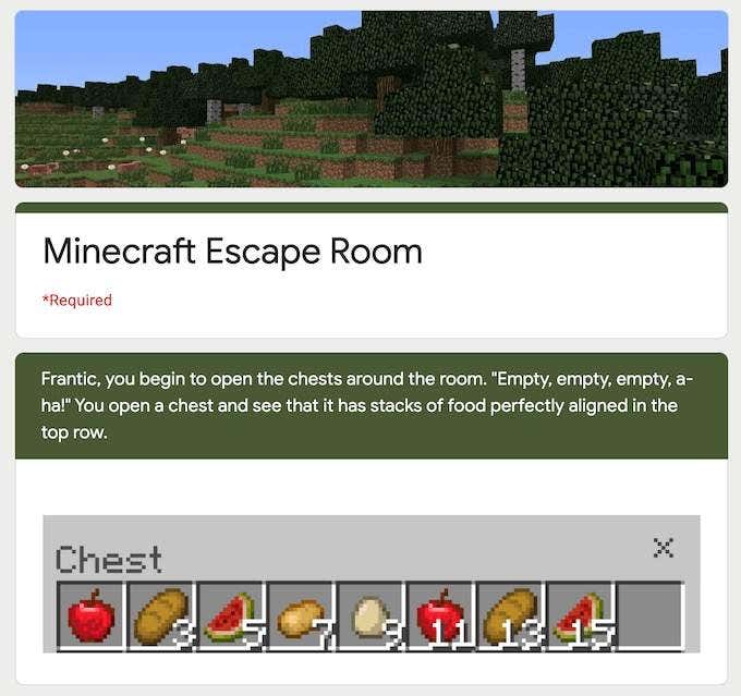 لمحبي الألعاب صورة - minecraft-escape-room