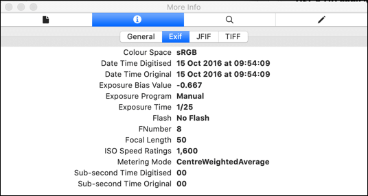 عرض بيانات EXIF ​​للصور على iPhone وAndroid وMac وWindows الصورة 2