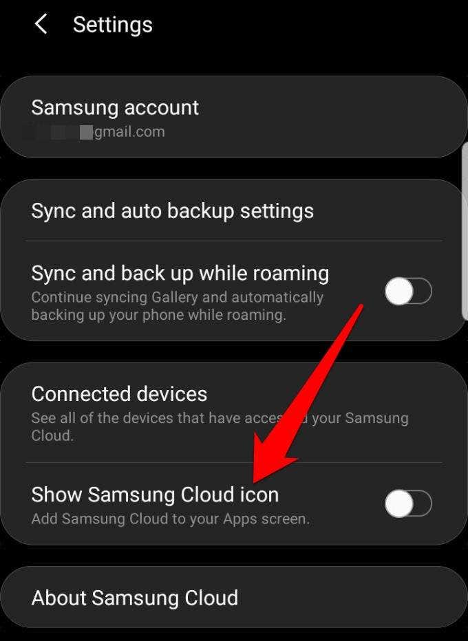 كيفية الوصول إلى Samsung Cloud والاستفادة القصوى من الخدمة الصورة 14