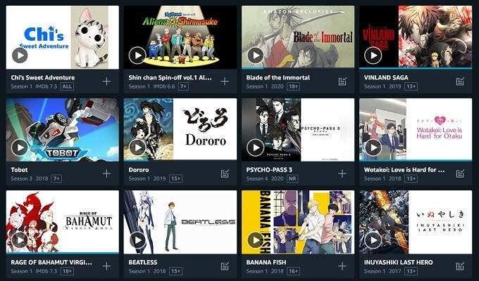 صورة Amazon Prime Video (.99/mo) - Amazon-Anime