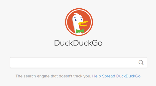 جوجل تعترف بصورة DuckDuckGo - duckduckgo