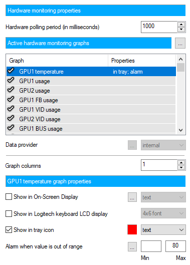 كيفية مراقبة وحدة المعالجة المركزية أو وحدة معالجة الرسومات في نظام التشغيل Windows’ صورة علبة النظام 5