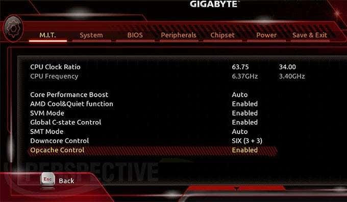 كيفية رفع تردد تشغيل وحدة المعالجة المركزية Ryzen 5 1500x (اللوحة الأم Gigabyte) الصورة 4