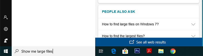 4 طرق للعثور على الملفات الكبيرة في Windows 10 الصورة 3