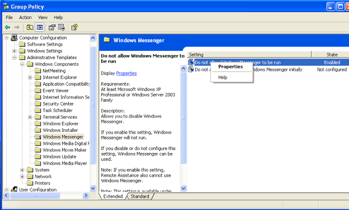 قم بإزالة Windows Messenger من أنظمة التشغيل Windows 7 وVista وXP image 3