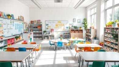 Classroom materials and layout