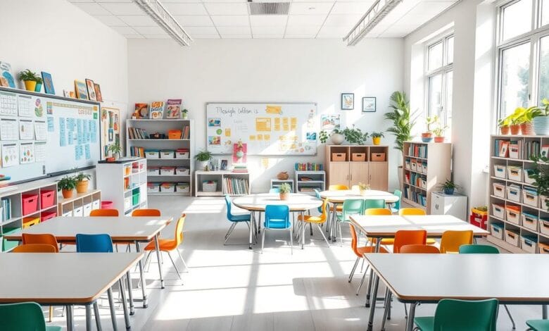 Classroom materials and layout