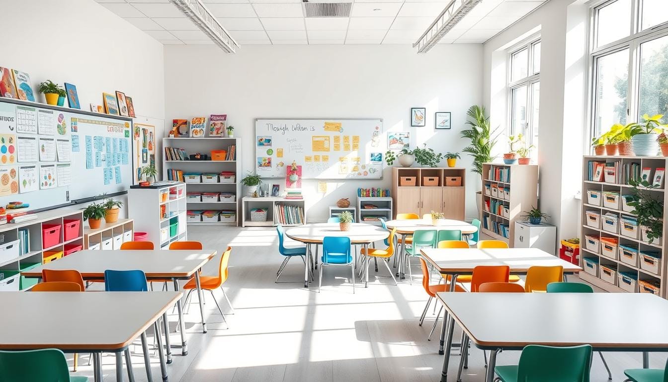 Classroom materials and layout