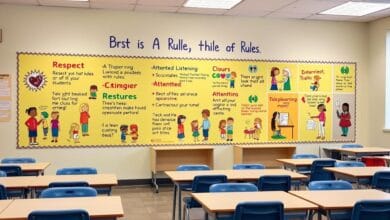 Printable classroom rules