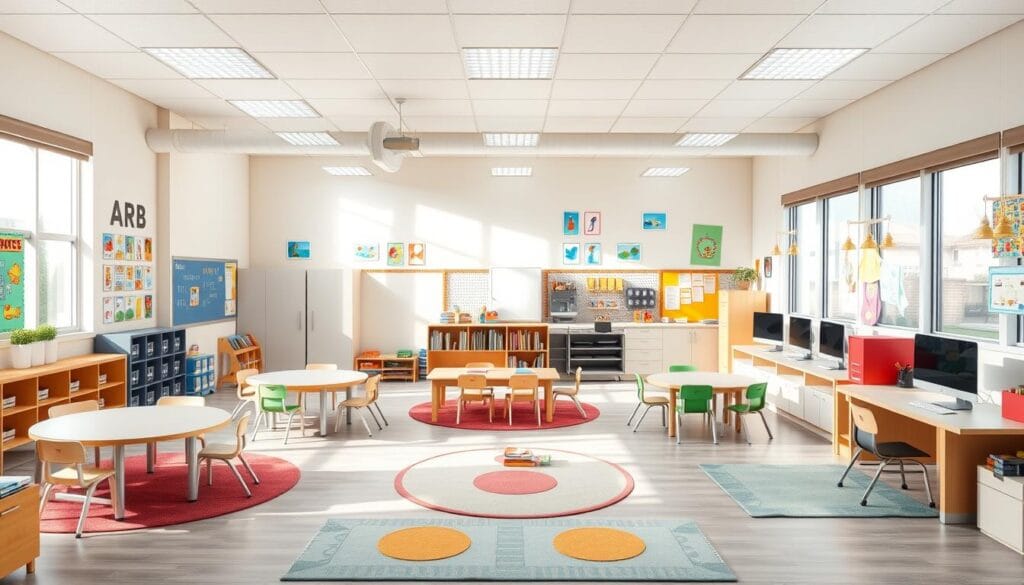 classroom arrangement