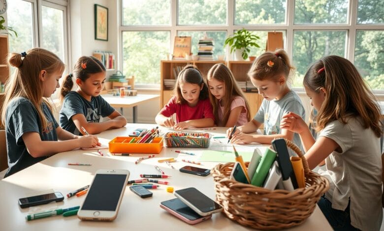 helping students disconnect from phones