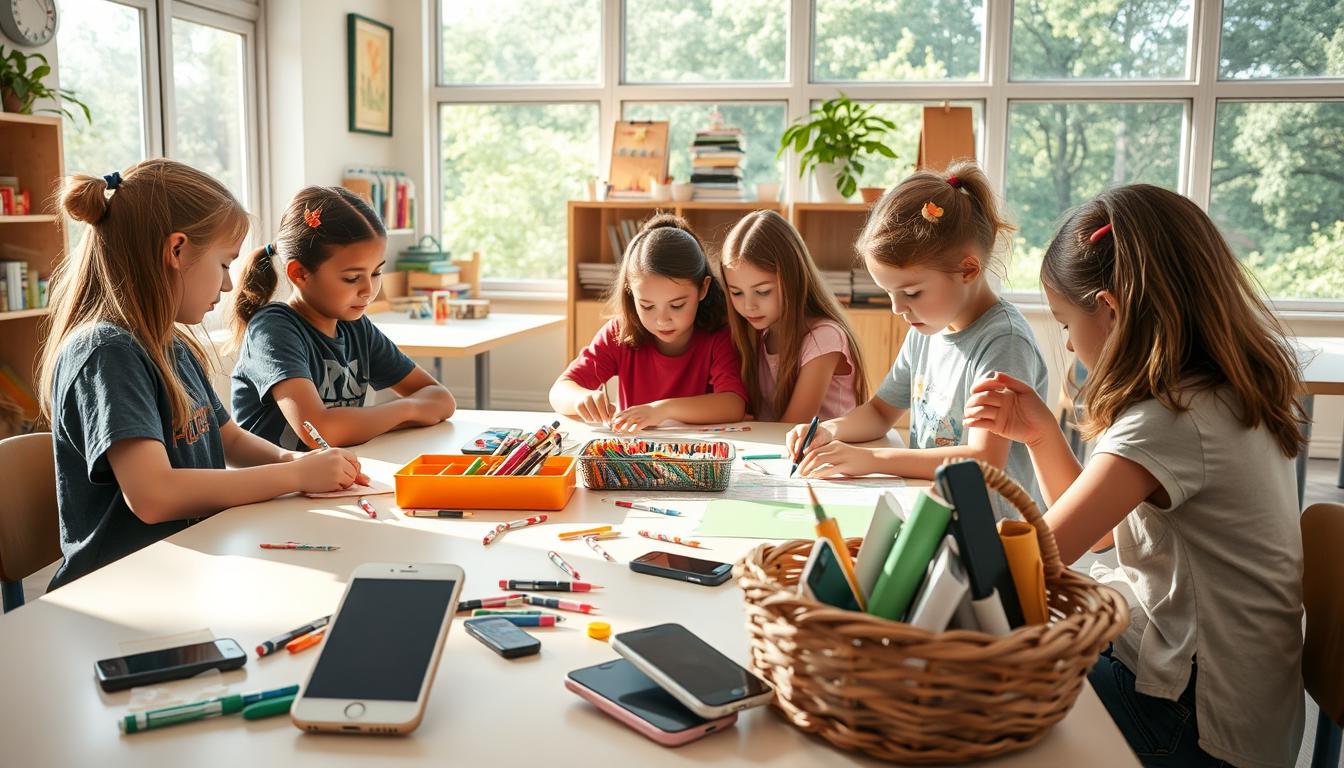 helping students disconnect from phones