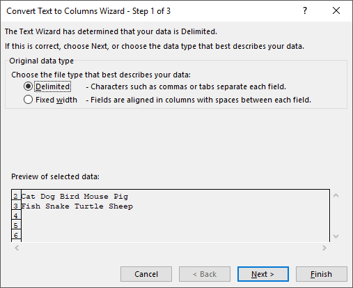 Comment séparer le prénom et le nom dans Excel image 11