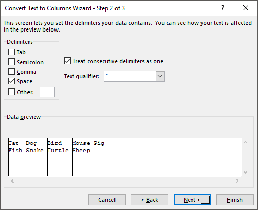 Comment séparer les noms et prénoms dans Excel image 12