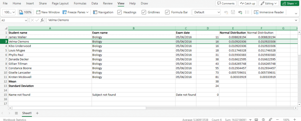 Comment geler des lignes et des colonnes dans Excel image 3