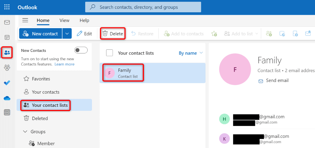 Comment créer un groupe de messagerie dans Microsoft Outlook image 6