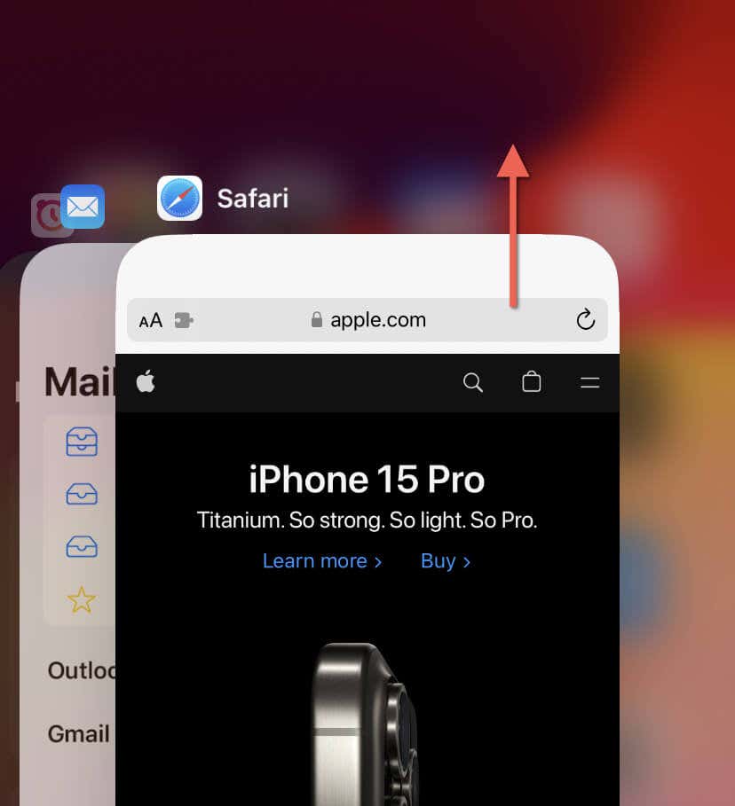 فرض الإقلاع عن التدخين والتطبيق عبر App Switcher على iPhone.