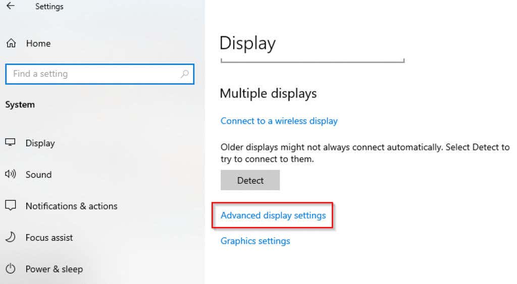 Comment réparer l'overscan dans Windows 10 pour l'adapter à l'image 6 de l'écran