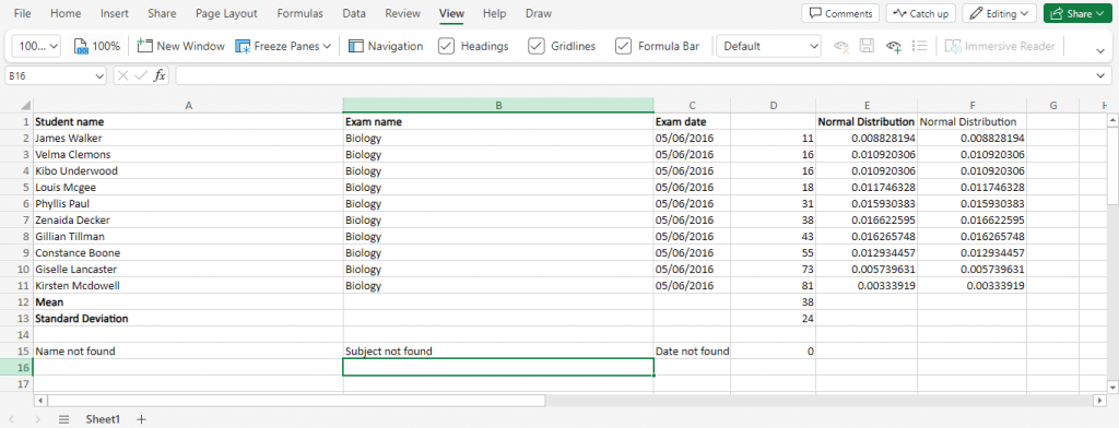 Comment geler des lignes et des colonnes dans Excel image 2