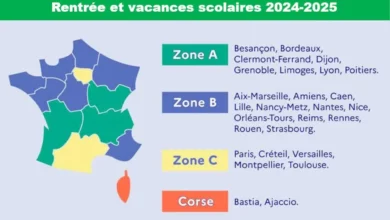 des vacances scolaires 2024-2025 en France Calendrier Scolaire 2024-2025