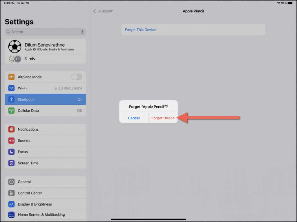 كيفية فصل أو إلغاء إقران Apple Pencil من جهاز iPad الخاص بك 5