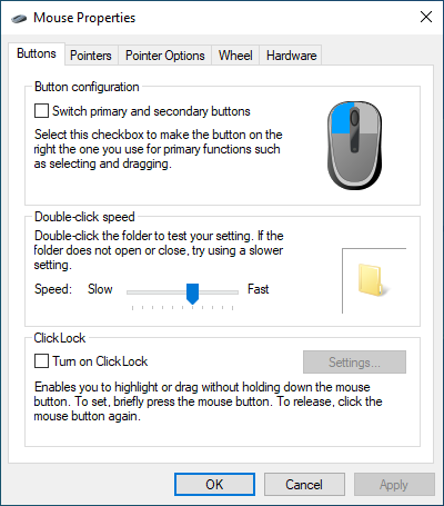 Un guide complet des paramètres de la souris dans Windows 10 image 5