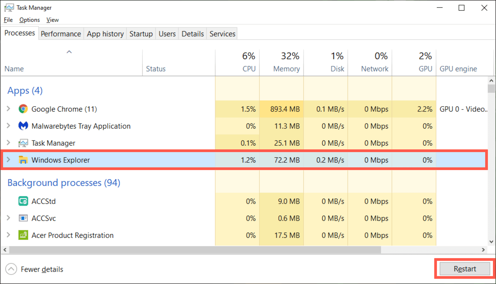 كيفية إصلاح الأيقونات الفارغة في نظام التشغيل Windows 10 الصورة 2