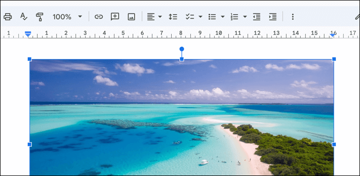 استخدام أداة تقليب الصور المجانية في Adobe Express Online image 7 - how-to-flip-images-in-google-docs-12-compressed