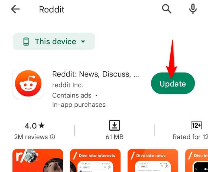 قم بتحديث Reddit على صورة هاتف iPhone أو Android الخاص بك - reddit-app-not-working-9-ways-to-fix-the-app-8-compressed