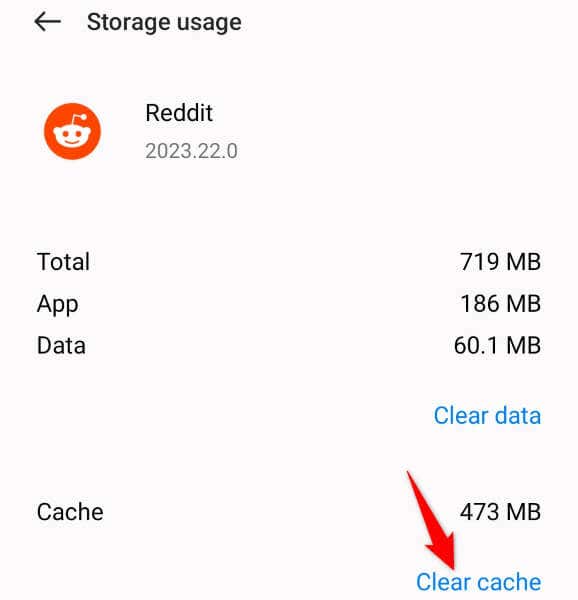 مسح ذاكرة التخزين المؤقت لتطبيق Reddit على صورة هاتفك - reddit-app-not-working-9-ways-to-fix-the-app-7-compressed