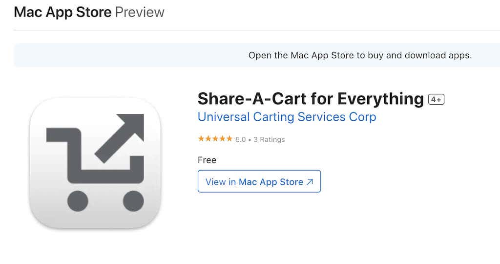 لقطة شاشة لتطبيق Share-A-Cart Extension من Mac App Store - كيفية مشاركة your-amazon-cart-9-compressed