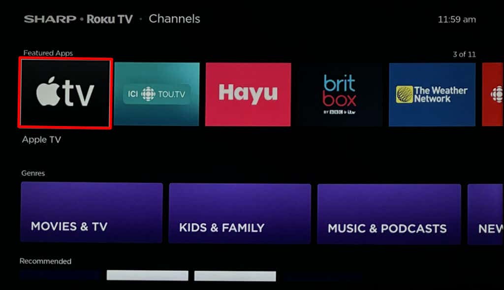 Apple TV لا يعمل على Roku؟ جرب هذه الإصلاحات الثمانية الصورة 13