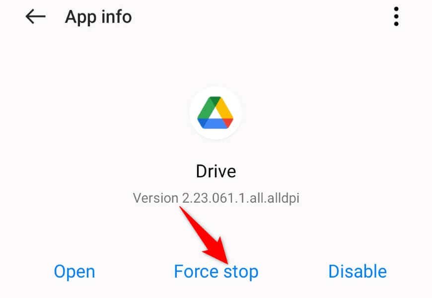 هل تواجه خطأ في المزامنة في Google Drive لنظام Android؟ إليك كيفية إصلاحها، الصورة 3